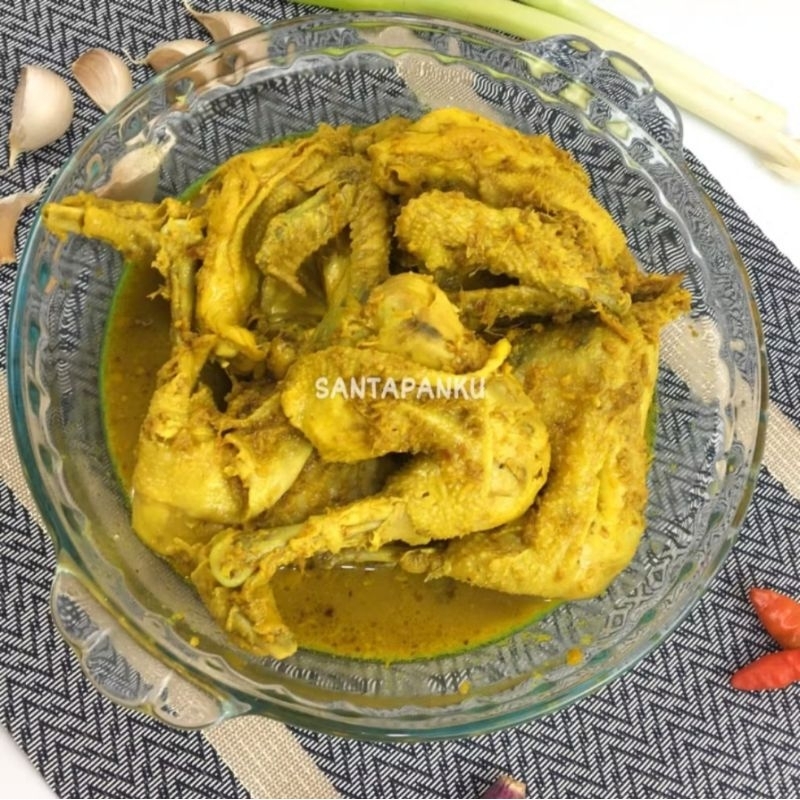 

Ayam Pejantan Ungkep Bumbu Kuning