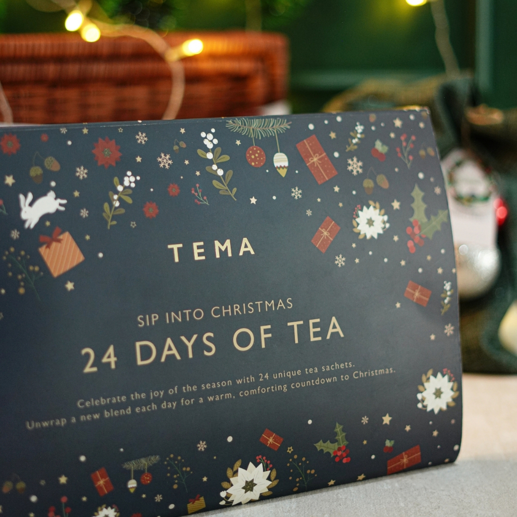 

TEMA 24 Days of Tea Advent Calendar - Premium Christmas Tea Collection - Gift/Hampers - Kado Natal