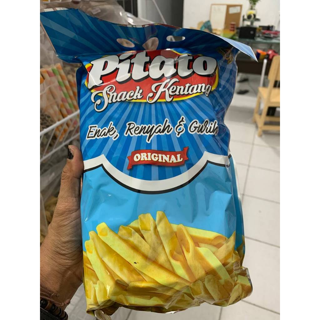 

Pitato Snack Kentang Stik Original duo rebit snack DRS074