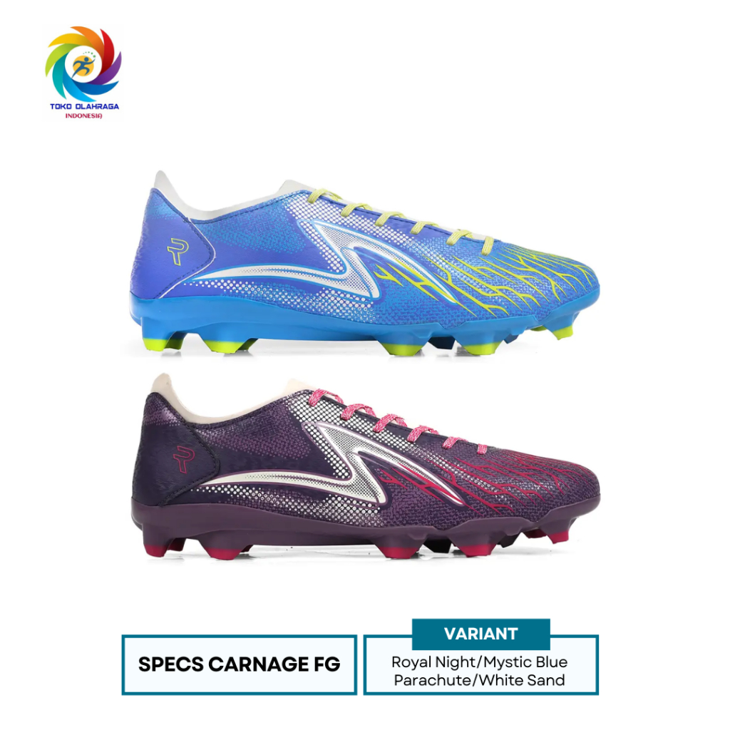 Sepatu Bola SPECS Carnage FG Original / Sepatu Sepak Bola Dewasa Original Specs