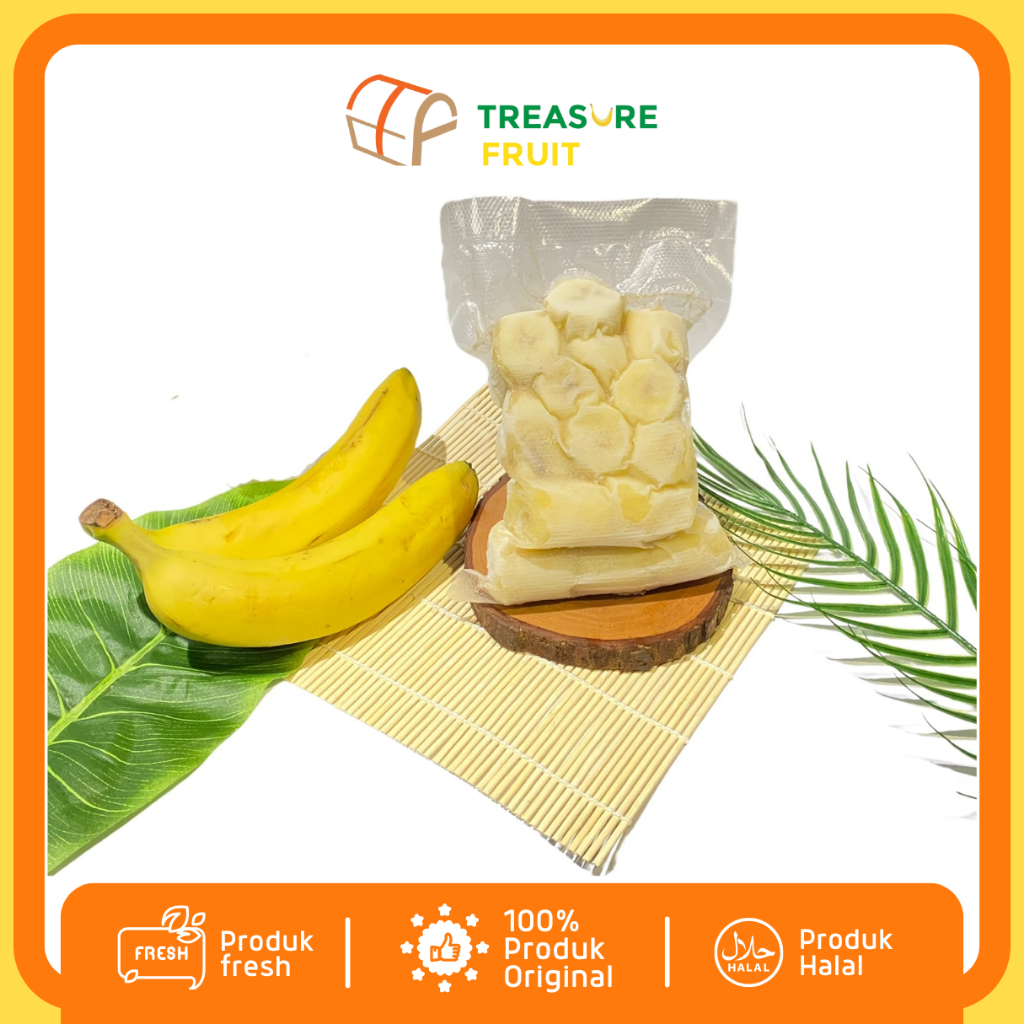 

PISANG Cavendish Frozen 500 Gr | Treasure Fruit - Hemat dan Sehat