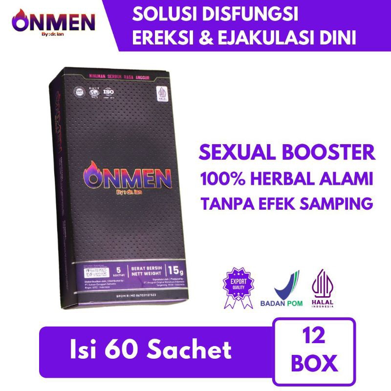 

Onmen - Minuman Serbuk Rasa Anggur, Kaya Akan Khasiat isi 12 BOX