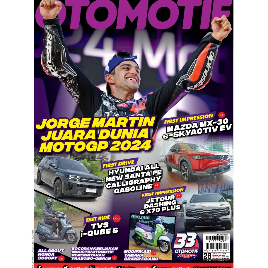 Tabloid Otomotif edisi November 2024 - Otomotif No.28