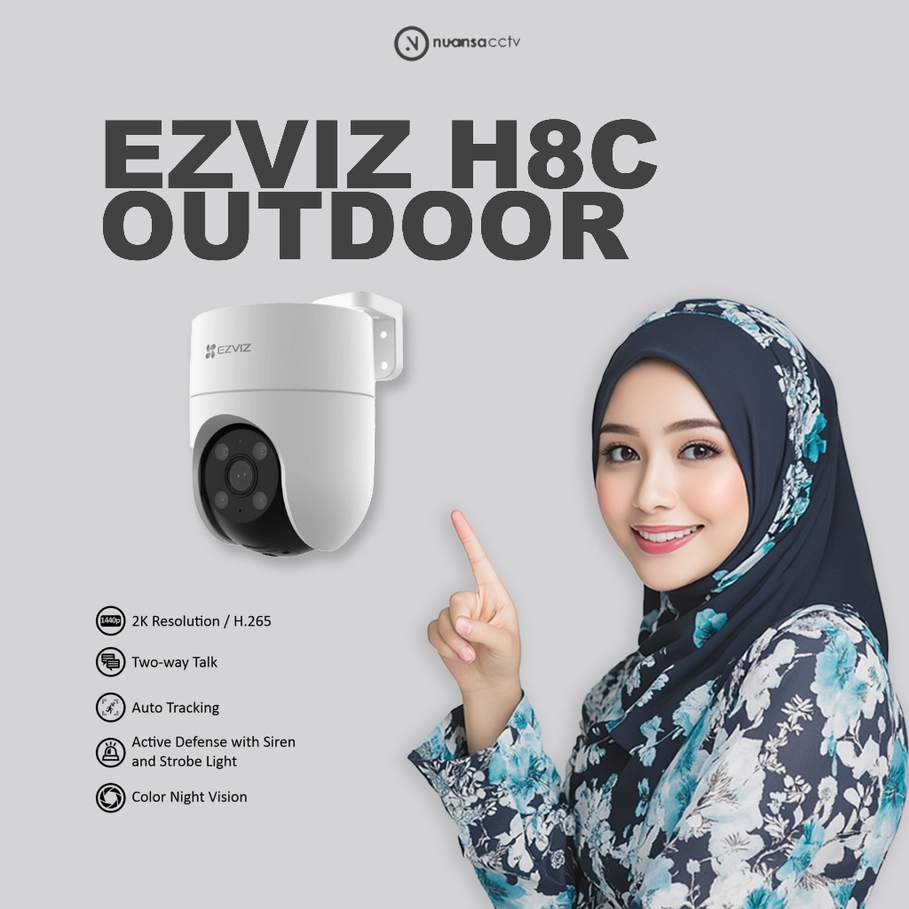 EZVIZ H8C Outdoor 4MP