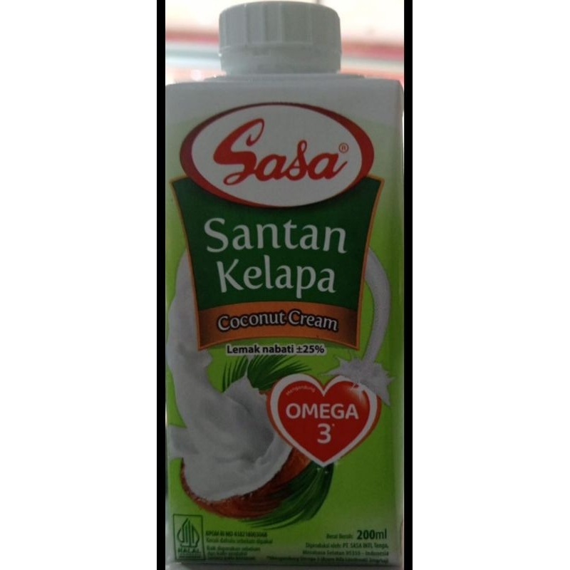 

Sasa santan 200 ml