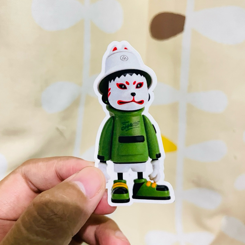 

Sticker KEIOS FOX&KEIOS RABBIT | Sticker Aesthetic | Stiker Art Toys | Sticker Waterproof