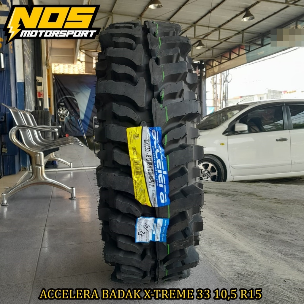 Ban Offroad 31 10,5 Ring 15 ACCELERA Ban Mobil Tipe BADAK X-TREME 31 10,5 R15 -  GRATIS PASANG