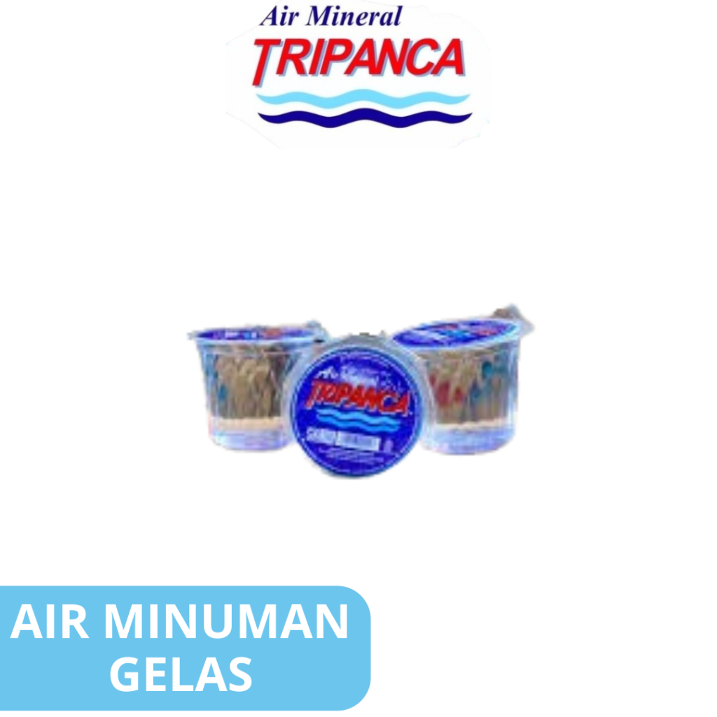 

Tripanca Air Mineral Kemasan Gelas Mini Dus