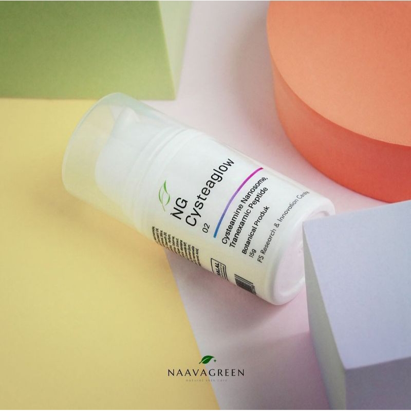 Naavagreen Cysteaglow//serum Cysteaglow//serum naavagreen//serum pencerahan