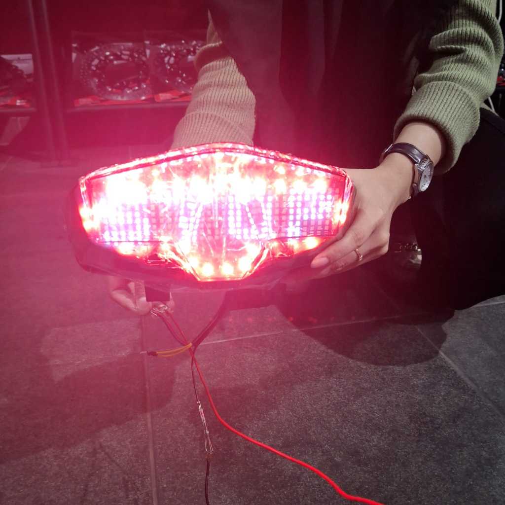 LTC Stop Lamp Lampu Belakang 5616 Vario 150 Running V2 Modifikasi Text Animasi