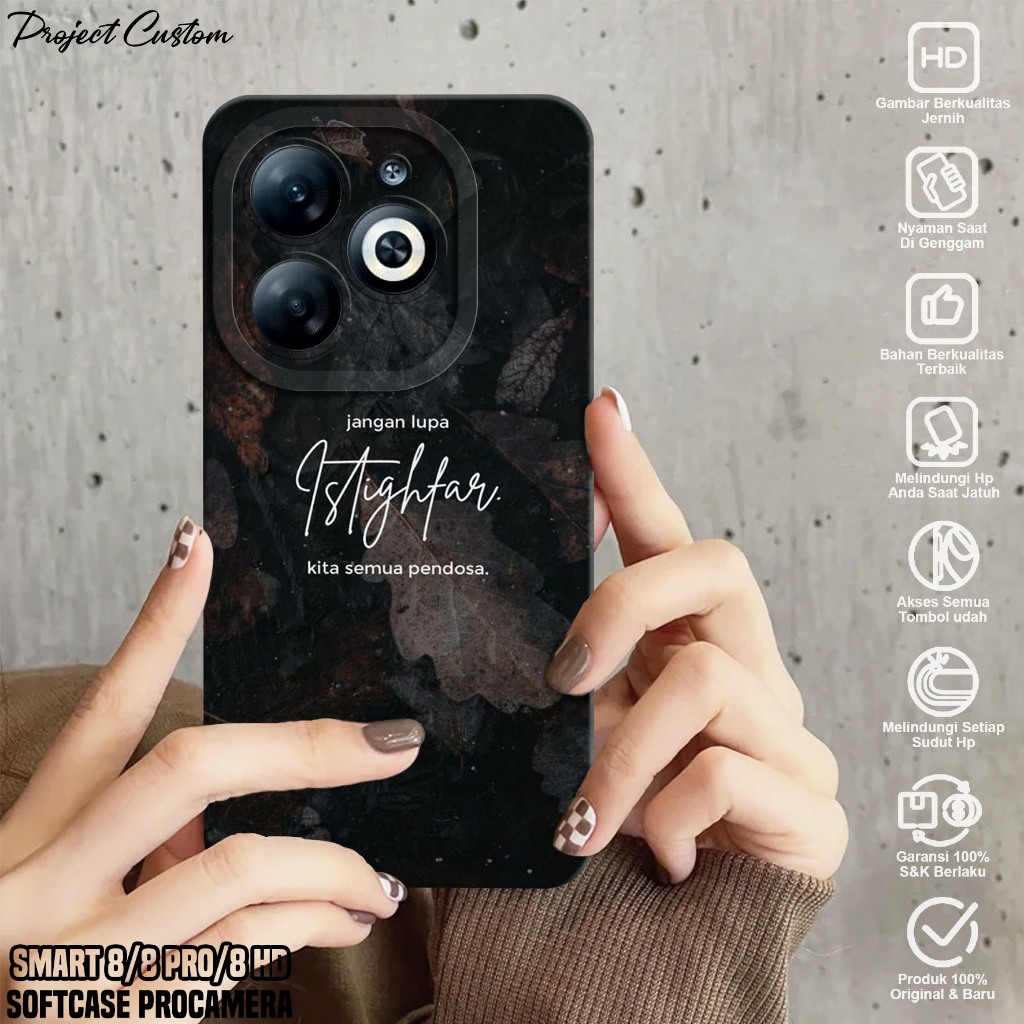 Softcase Hp INFINIX SMART 8 / SMART 8 PRO / SMART 8 HD - Casing Hp INFINIX SMART 8 / SMART 8 HD / SM