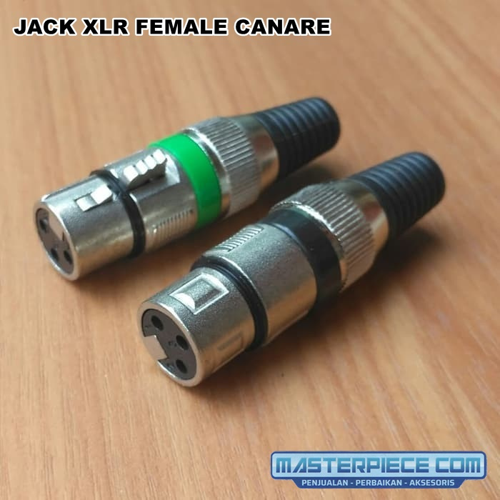 JACK XLR CANON/ JACK MIC CANON MERK CANARE DAN BMA