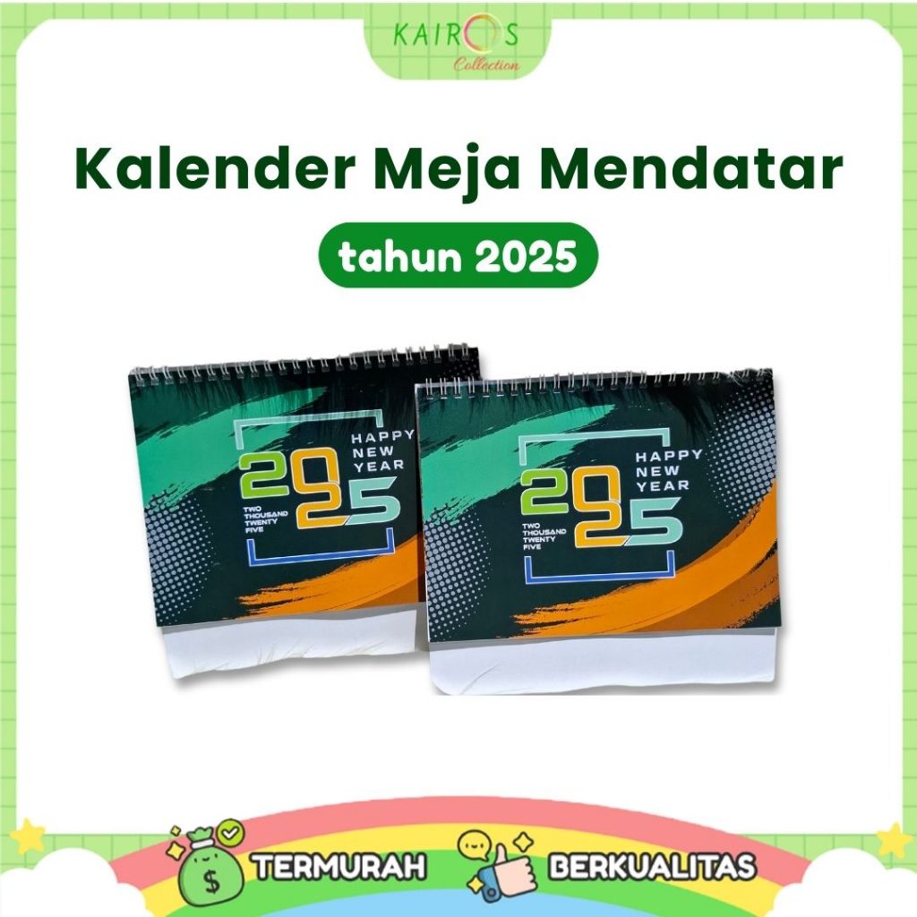 

Kalender Meja Varian Mendatar Tahun 2025