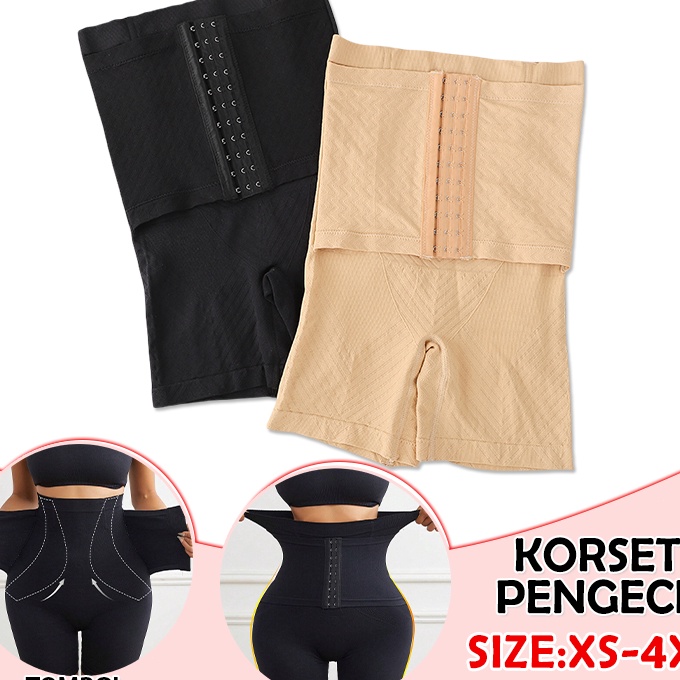 Beli Korset Pelangsing Perut Buncit 2in1 Wanita S4XL 3511kg Korset ibu Melahirkan Celana Pelangsing 