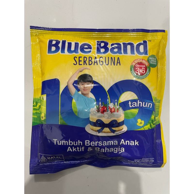 

MARGARIN BLUE BAND SERBAGUNA KEMASAN 200gr