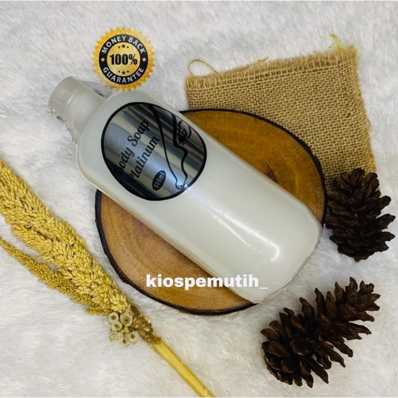[100% ORI]BODY SOAP PLATINUM 500ML