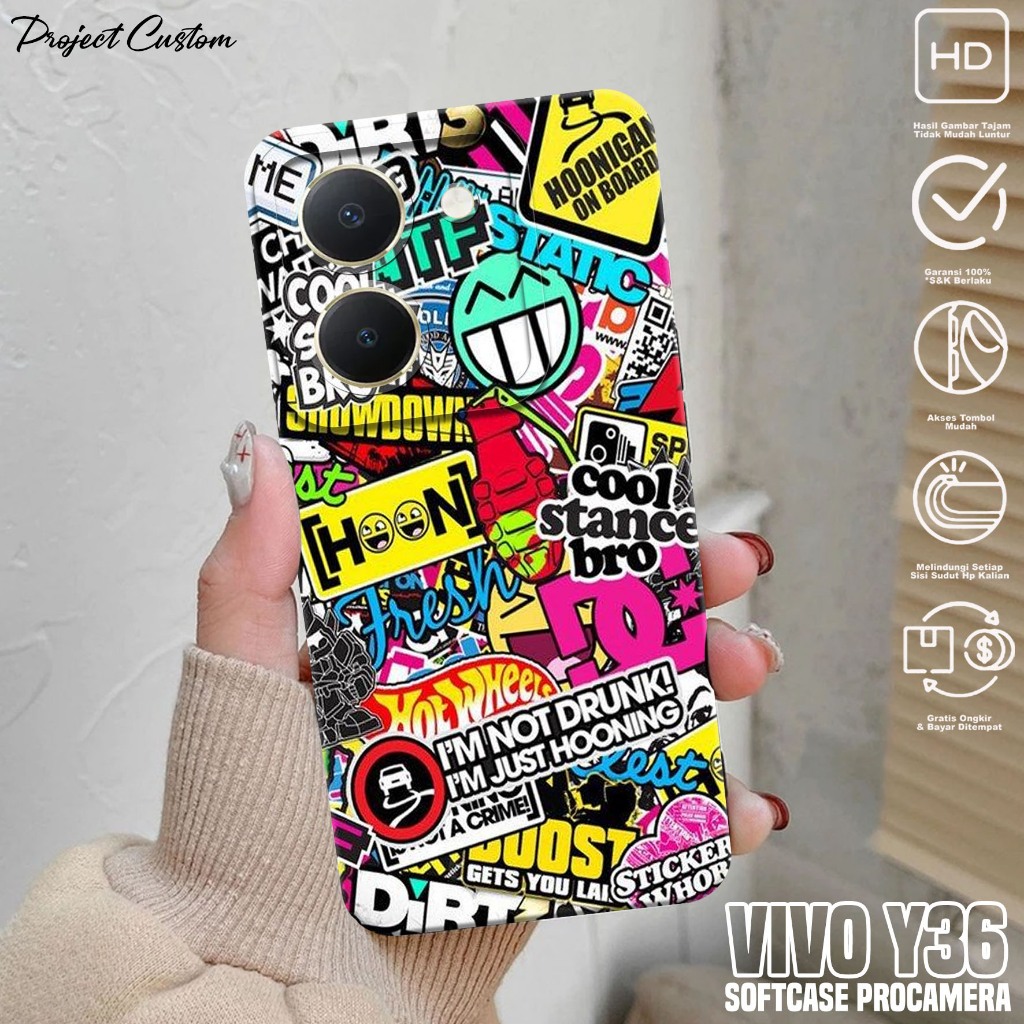 Softcase Hp VIVO Y36 - Case Hp VIVO Y36 ( GRAFF ) Silikon Hp VIVO Y36 - Casing Hp VIVO Y36 - Cassing