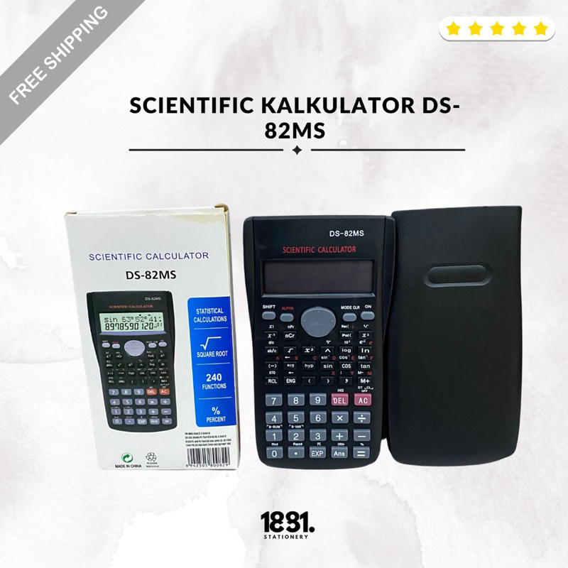 

Scientific Kalkukator 240 Fungsi (DS-82MS)