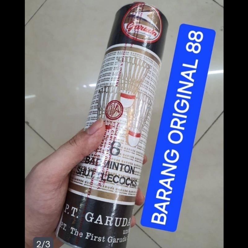 SHUTTLECOCK ISI 6 SETENGAH SLOP GARUDA INTERNATIONAL ORIGINAL BADMINTON ASLI TEGAL BULUTANGKIS INTER
