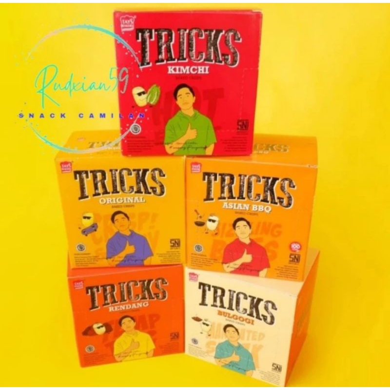 

TRICKS Crispy cracker box isi 10 pcs