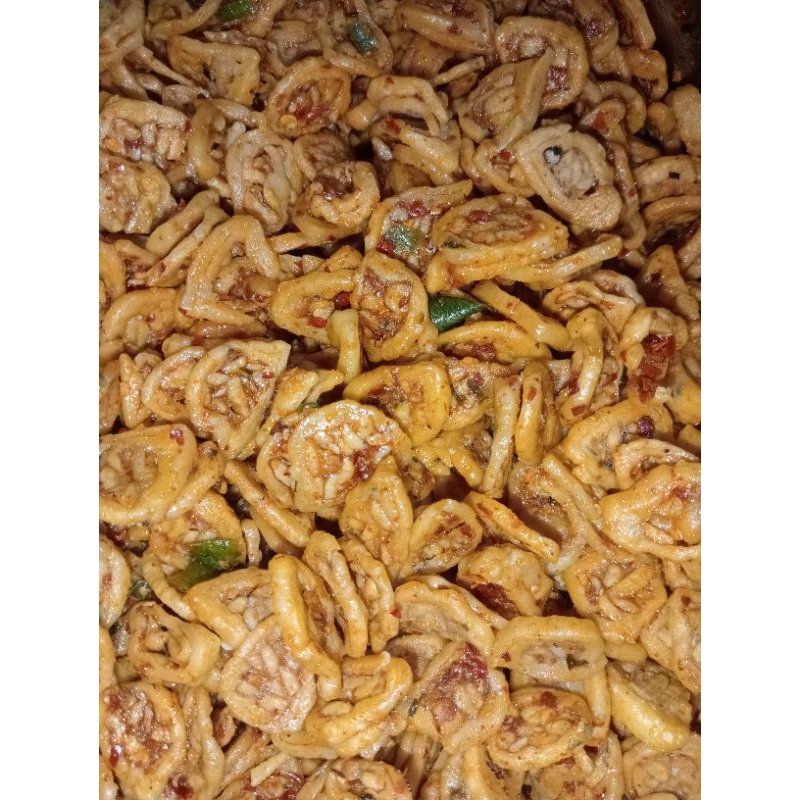 

CEMILAN PEDAS DAUN JERUK/ SISTIK TEMPE KRIUK