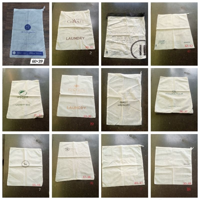 LAUNDRY BAG HOTEL WESTIN BALI • SHERATON • NOVOTEL • GOLDEN TULIP • TENTREM • ELEMENT BALI • FOUR PO