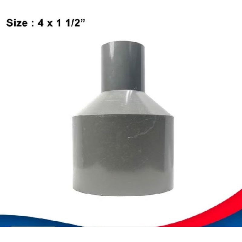 Vlok Sok AW 4" x 1 1/2" Rucika/Plok Sok PVC/Reducer Sock 4" x 1 1/2 in Rucika