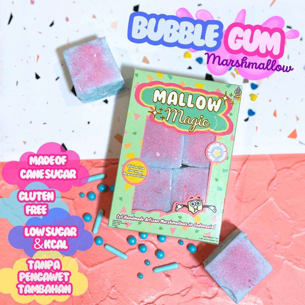 

Unicorn Bubblegum Magic Marshmallow - (HALAL) Small Box Version