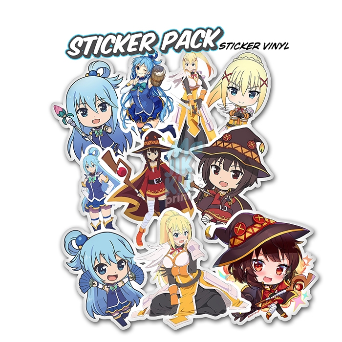 

Sticker Pack Anime Konosuba