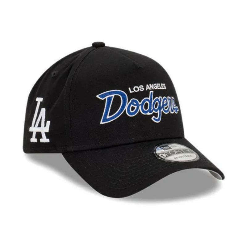 Topi New Era Cap Los Angeles Dodgers Script 23 Type A Frame 9Forty Adjustable Original