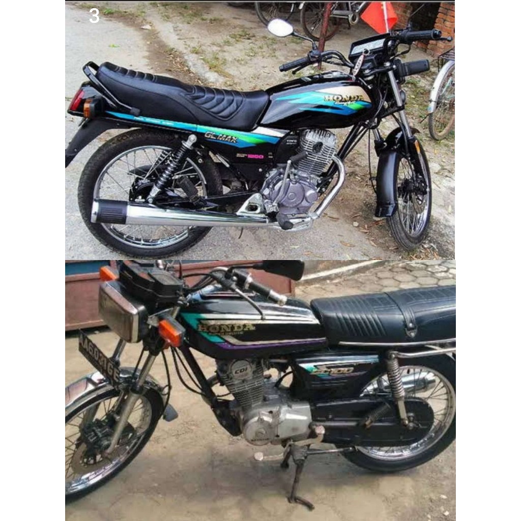 Kulit Jok Motor  Gl Max / Gl Pro / Gl 100 Standar / Bahan Ori Sarung Jok Motor  Gl Max / Gl Pro / Gl