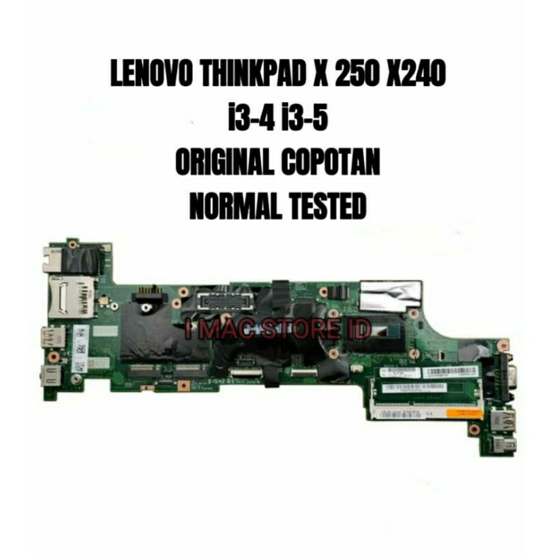 MESIN LAPTOP LENOVO THINKPAD X250 Intel i3 i5 NORMAL NO MINUS