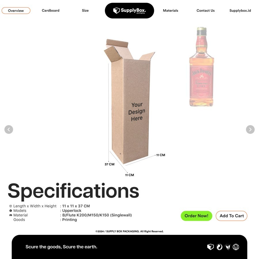 

KARDUS BOX PACKAGING PRINTING 11 x 11 x 37 CM | Kardus | Cardboard | Dus Box | Dus | Custombox