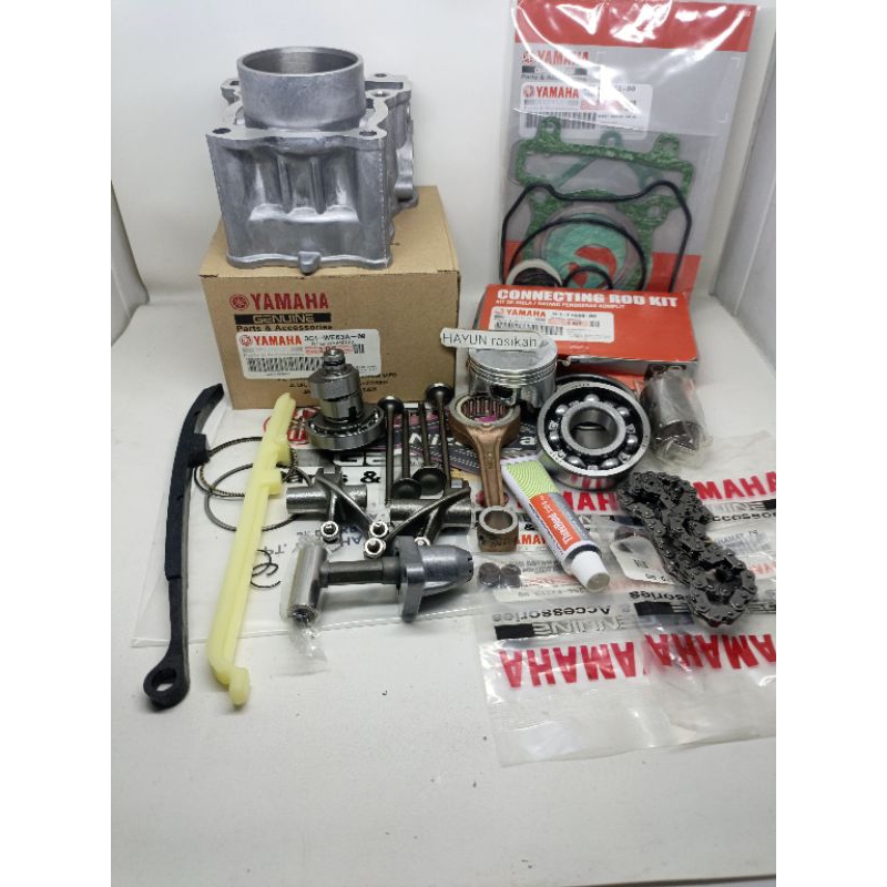 Blok seher paket komplit 12item 3C1/1PA Yamaha vixion old/vixion new original