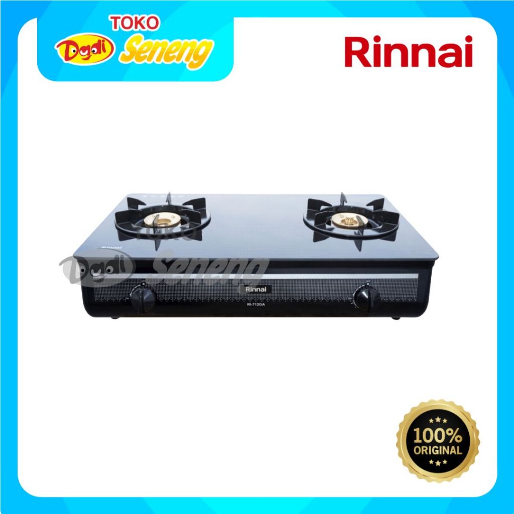 KOMPOR GAS 2 TUNGKU RI-712GA RINNAI