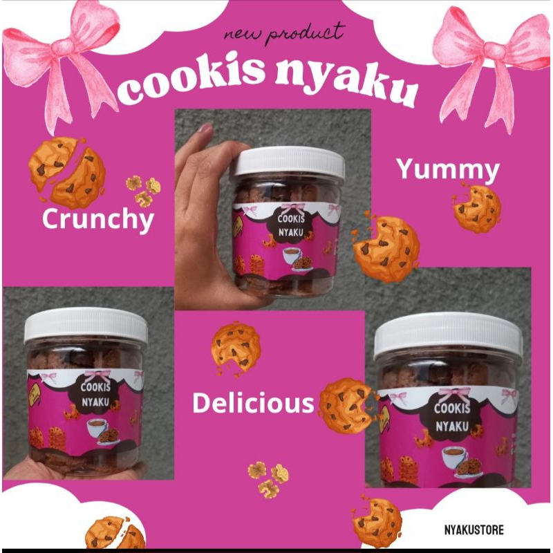 

Cookies Nyaku (Crunchy & yummy)