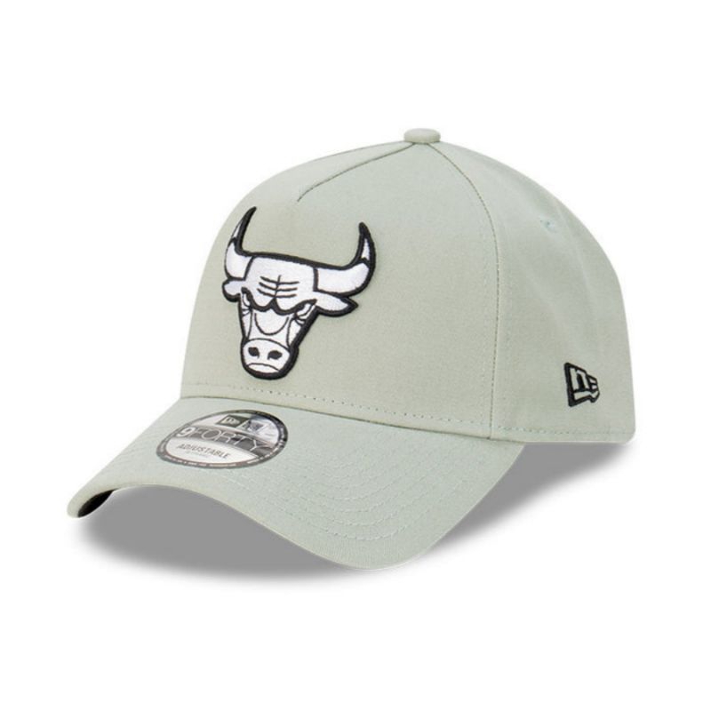 Topi New Era Cap Chicago Bulls Matcha Type A Frame 9Forty Adjustable Original