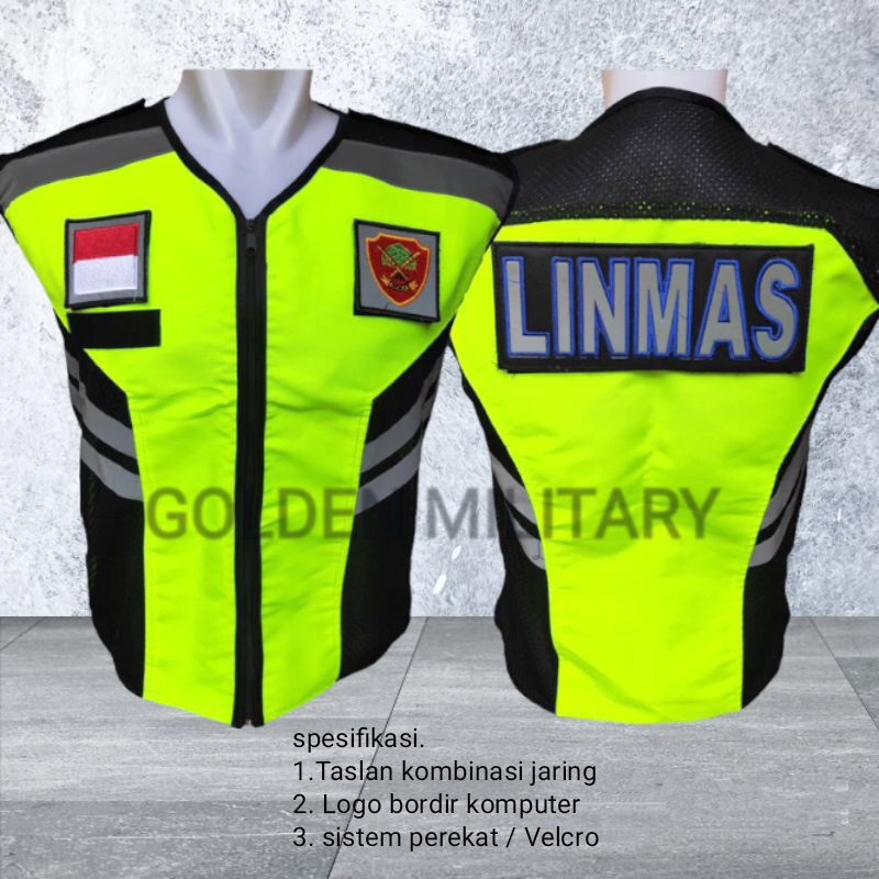 Rompi linmas,rompi hansip,rompi jaring linmas