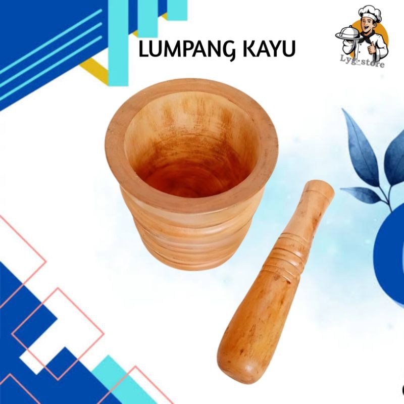 Lumpang kayu besar