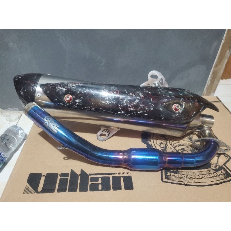KNALPOT VILLAN SR1 N MAX/NMAX OLD Murah,BaruVariasi motor