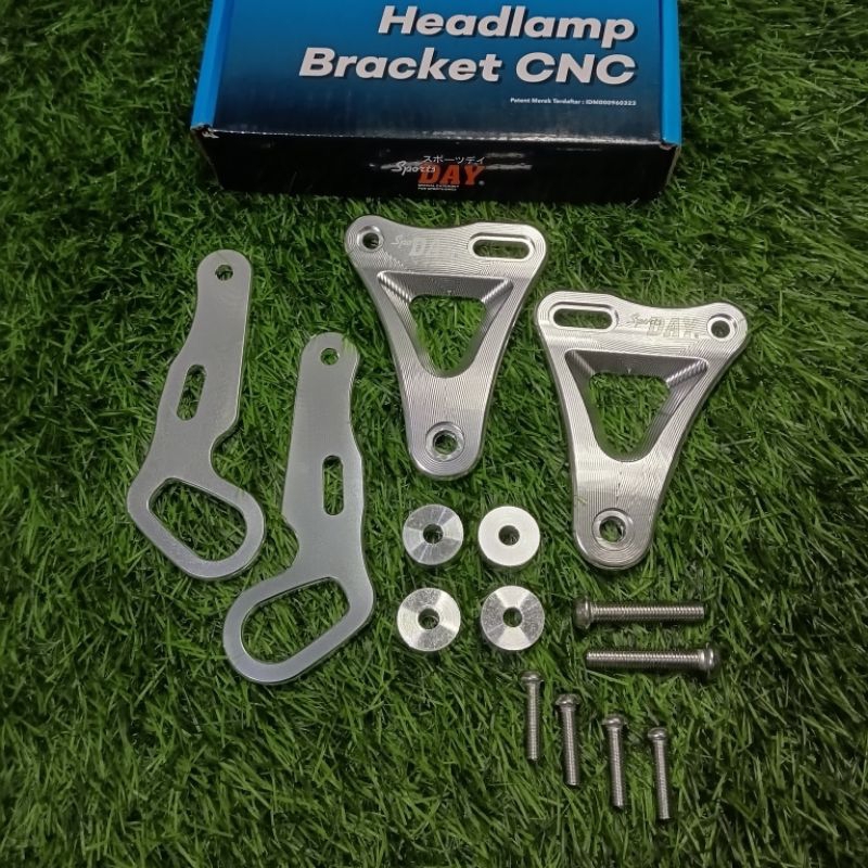 BREKET KUPING LAMPU NINJA R SS CNC/KUPING LAMPU NINJA R SS  CNC SPORTDAY