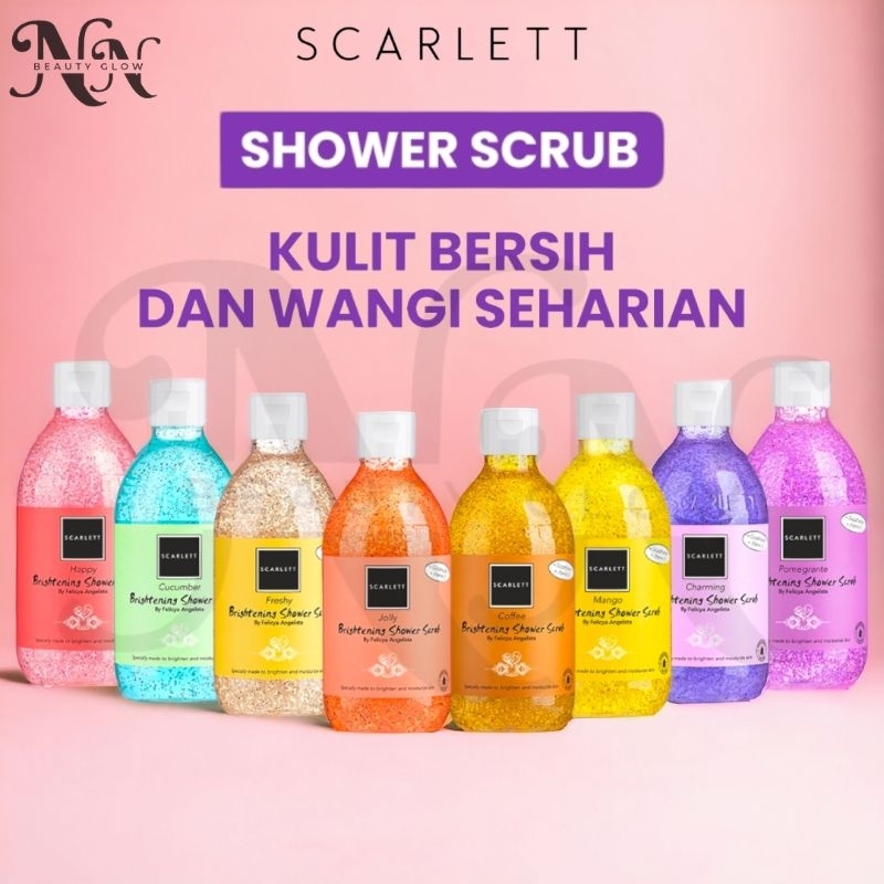 [BPOM] SCARLETT WHITENING SCARLETT SHOWER SCRUB / SCARLETT WHITENING