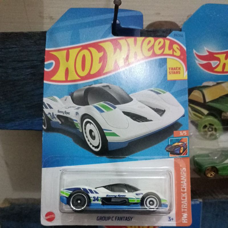 Group C Fantasy HW Mach It Go Hot wheels ORI Transparan ban Orange
