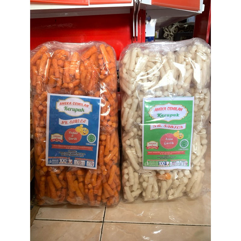 

ANEKA CEMILAN KERUPUK NR. NABILA 1 PACK ISI 20pcs