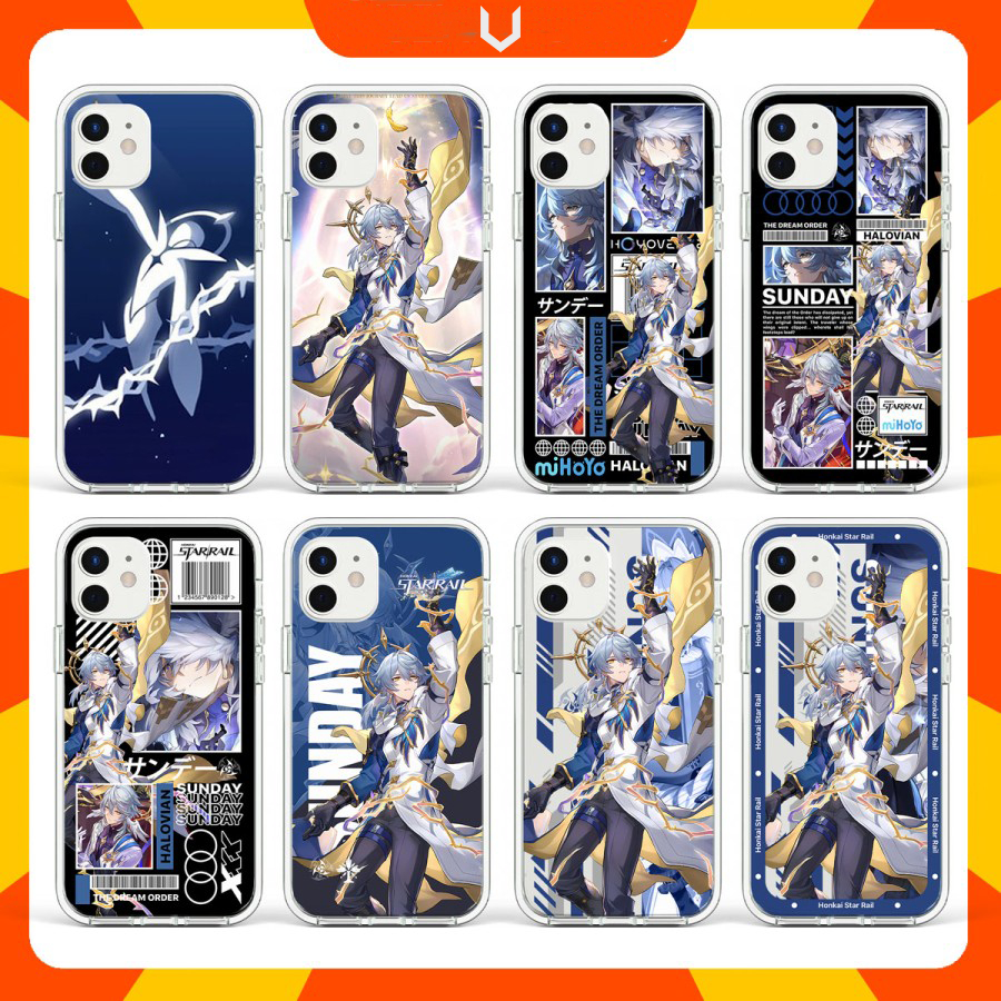 Casing HP Sunday Honkai Star Rail HSR Hoyoverse Game Custom Phone Case