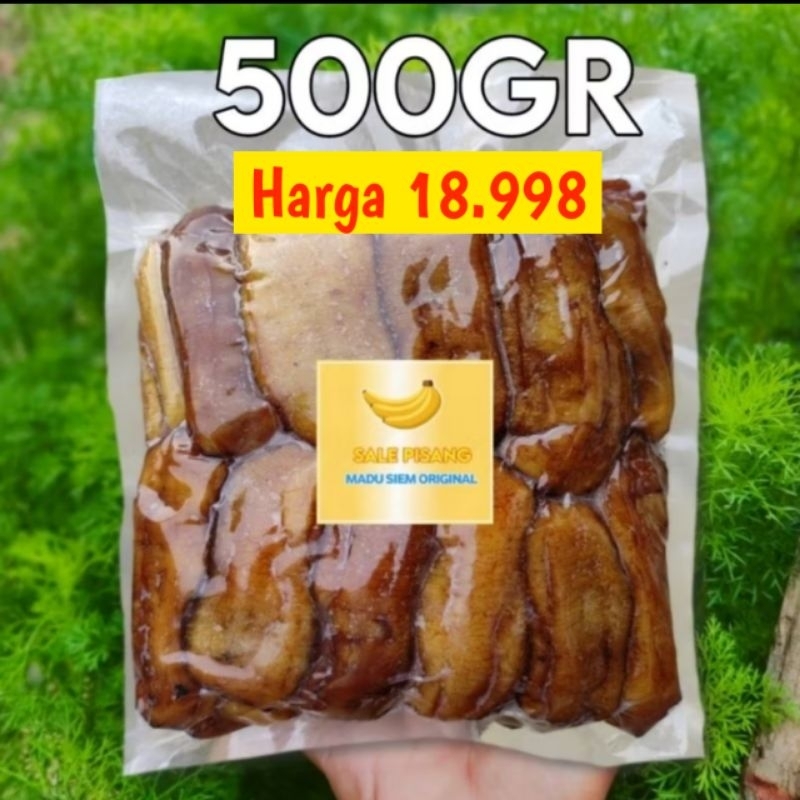 

(COD) Sale pisang basah 500 gr termurah selai pisang - Camilan Kiloan Murah Legit Manis Oleh Oleh Banten Indonesia