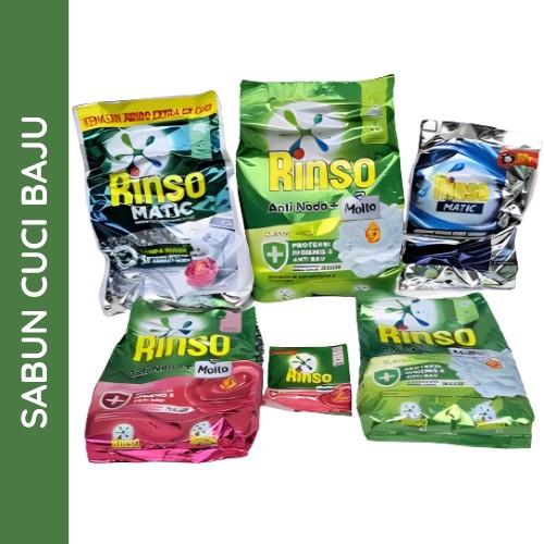 Rinso Bubuk Matic + Molto Professional Anti Noda Deterjen Bubuk.Deterjen Bubuk Molto untuk memberika