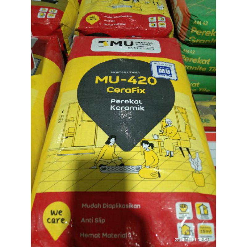 MU-421 Cerafix Semen Perekat Granit