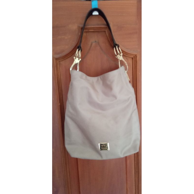 tas tote PL Gobelini warna khaki