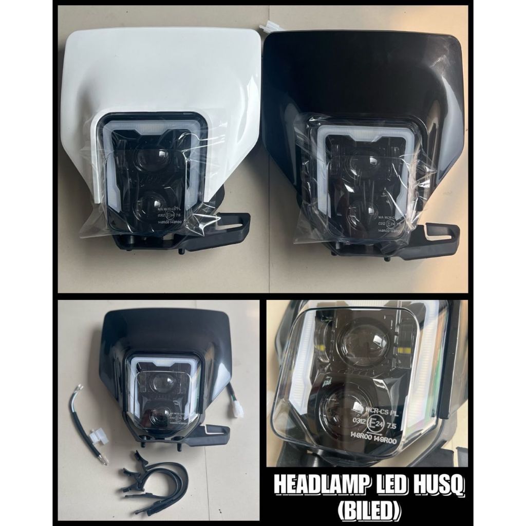 Headlamp LED Husqvarna Billed